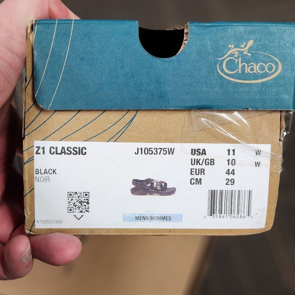 Chaco Men's Black Sport Sandals - Picture 8 of 8